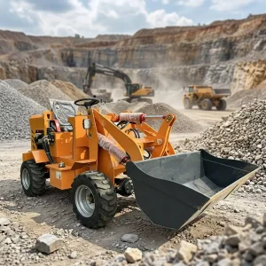 WGZN Advanced Cooling System Diesel Powered Loader for High Temperature Working Environments Industrial Articulated Wheel Loader