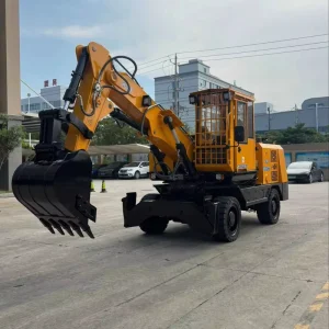 WPZ 129 12Ton Mine Roadway Repair Machine Wheeled Underground Digger with Bucket for Tunnel Maintenance