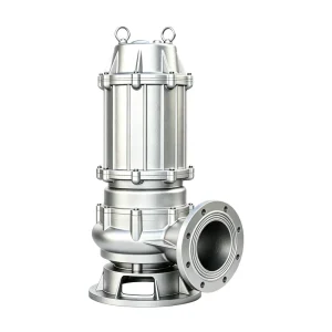 WQ-S Precision Cast Stainless Submersible Sewage Pump IP68 F Class Motor Double Channel Impeller OEM 60Hz Voltage Flow Head
