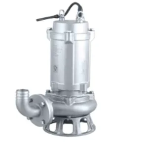 WQ Series Non Clogging Custom Machinery Seal Submersible Sewage Pump for Industry and Mining