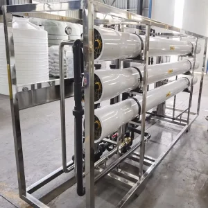 Waste Water Treatment System with Sludge Dewatering Equipment