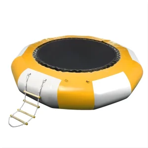Water Equipment Inflatable Water Floating Trampolines with Slide for Water Play