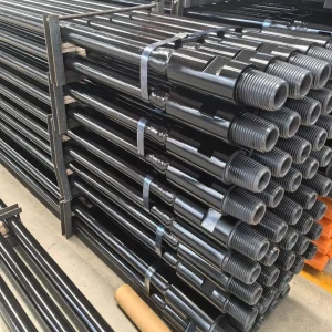 Water Well Drill Pipes with Threaded Steel NC26 NC31 NC35 NC38