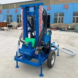 Water Well Drilling Rig 200M Depth Portable Water Borehole Drilling Machine Water Well Drilling Machine