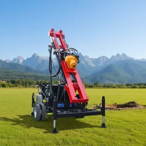 Water Well Drilling Rig Wheeled Pneumatic Water Well Drilling Rig Fully Hydraulic Diesel Water Well Drilling Rig Drill Rig