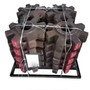 Wear Resistant Casting Hammer Plate Components Impact Crusher Ore Mining Spare Parts 1 Year Warranty High Performance