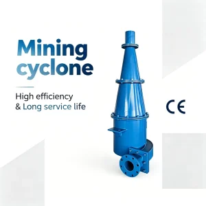 Wear Resistant Ceramic Lined Hydrocyclone High Efficiency Mining Slurry Classification Equipment for Mineral Processing