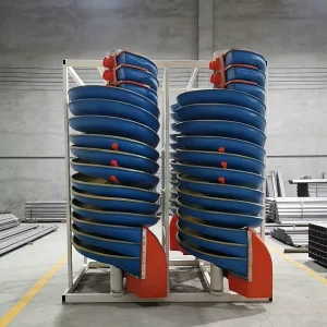 Wear Resistant Gravity Separation System for Mining and Quarry Industry Spiral Chute