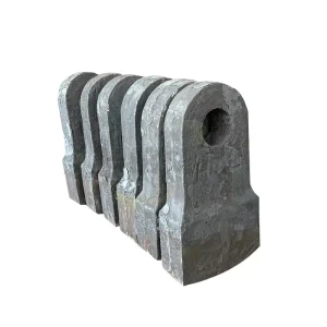 Wear Resistant High Chrome Alloy Cast Iron Crusher Hammer Parts for Mining