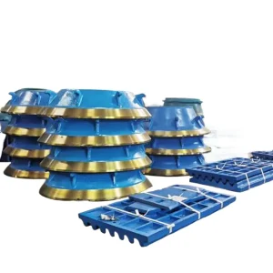 Wear Resistant High Manganese Steel Casting Mining Equipment Cone Crusher Spare Parts 7ft Mantle and Concave