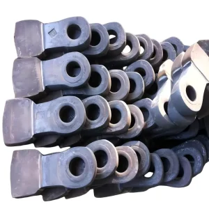 Wear Resistant High Manganese Steel Hammer Crusher Hammer Head for Mining Stone Rock Crushing Machine Spare Parts