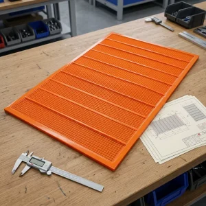 Wear Resistant Polyurethane Heavy Duty Manganese Steel Screen Mesh for Mining Vibrating Screen and Aggregate Screening