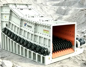 Wear Resistant Roller Screen NM500 Discs with Bearing Motor Gearbox Engine for Abrasive Ore Screening
