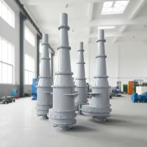 Wear Resistant Slurry Separation Equipment for Mining and Ore Processing Ceramic & Rubber Lined Multi Stage Hydrocyclone