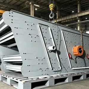 Wear Resistant Vibrating Screening Machine for Continuous Aggregate Separation in Open Pit Mining Sites