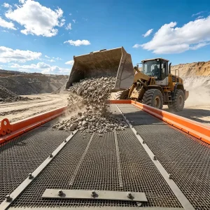 Wear resistant 7mm Steel Wire Mesh Metal Wire Fabric Mining Equipment Accessories Suitable for Vibrating Screens and Crushers