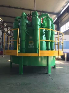 Wear resistant Hydraulic Cyclone Unit Special Grading Machine for Non metallic Minerals