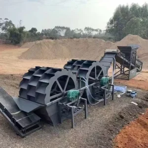 Wear resistant Polyurethane Lining Plate and Perforated Screening Plate Wheel Sand Washing Machine 15-350 T/H Capacity