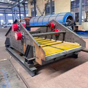 Wear resistant Quartz Sand Vibrating Screen Customized Sieve Wheel Sand Washing and Dewatering Screen 30 60t h