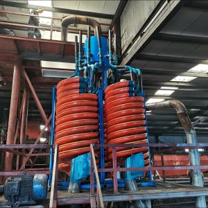 Wear resistant Spiral Chute Anti corrosion ISO CE Certified High Efficiency Low Energy Low Maintenance Cost Long term Stable