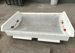 Wear resistant wedge shaped arc screen coal washing process dehydration solid liquid separation arc dewatering screen