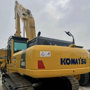 Well-Maintained Komatsu PC400 Excavator Perfect for Large Earthmoving and Rock Breaking Works