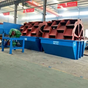 Well Tech Durable Screw Sand Washing Machine for Gold Mining Quarry AC Motor Powered Washer China Standard Design 20 180T H