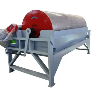 Wet Drum Magnetic Separator Widely Used in Ferrous Metal Ore Separation and Tailings Iron Recycling Work
