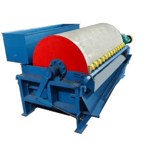 Wet Drum Type Strong and Weak Magnetic Separator Permanent Magnet Magnetic Separation Equipment Iron Ore Magnetic Separator