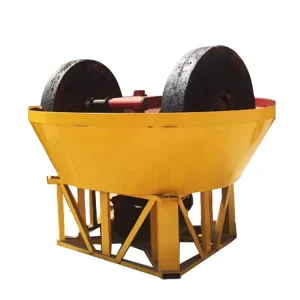Wet Pan Mill 1100 1200 1300 1400 Gold Mining Equipment