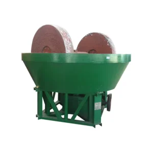 Wet Pan Mill 1100 1200 1300 Gold Mining Equipment Quick Replace Parts Low Repair Cost