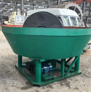 Wet Pan Mill Machine in Niger Gold Mining Stone Grinding Iso CE Wet Gold Selection Grinding Wet Mill