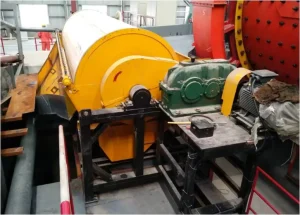 Wet Permanent Magnetic Separator for Tailing of Magnetic Ores Before Milling
