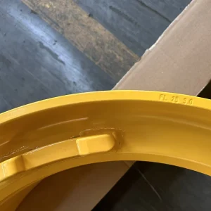Wheel Rim Spare Parts 25 Inch Flange for Construction Machinary