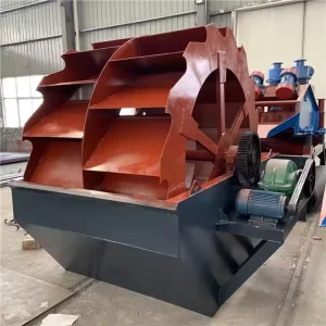 Wheel Sand Washing Dehydration Machine 30 60t h Capacity for Construction Projects Integrated Cleaning Dewatering Sand