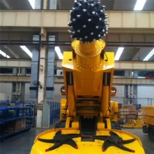 Wide Slope Adaptable 47t EBZ160 Coal Mine Roadheader High Tooth Track Board for ±28° Inclined Tunnel Construction Projects