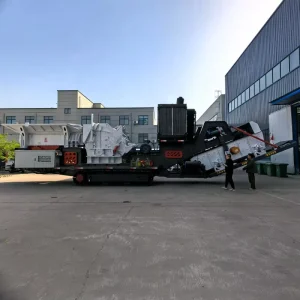 Widely Used Crusher Mobile Stone Crusher Line with Convery and Screen