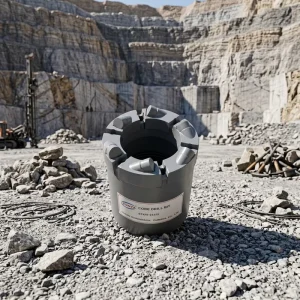 Wire Line HQ PDC Core Drill Bit with Casting for Water Well and Hard Rock Drilling Equipment