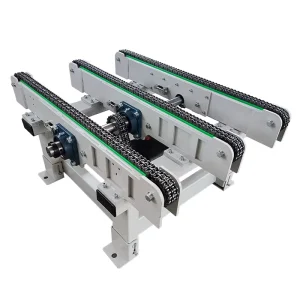 Wood Chain Conveyor System for Heavy Duty Loading Product