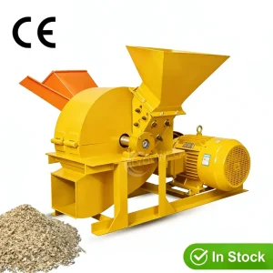 Wood Crusher Machine Log Branch Shredder for Sawdust Pellet Customizable Screen