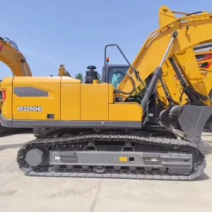 XE225GHD 21.9on Medium Crawler Excavator 1.2m³ Pulverizer Ditching Bucket Long Reach Arm for Earthmoving Mining Work