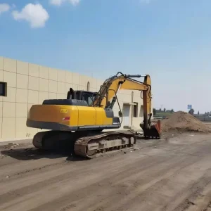XE245DK Hydraulic Digger 150kW Engine Powerful Digging Force for Sand Stockyard Loading Construction