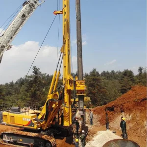 XR260D 200kN Crawler Hydraulic Rotary Drilling Rig