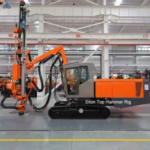 XT102 Hydraulic Top Hammer Drilling Rig Surface Drilling Machine for Quarry Projects