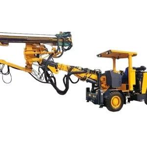 XUB135B Electric Top Hammer Drill 1450mm Max Hole Depth Double Damping System PLC Gearbox 140mm Aperture 21kW Motor