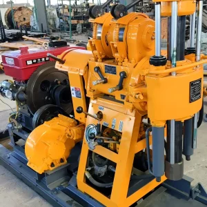 XY Model 200m Deep Geological Exploration Machine Rock Drill Rig Pump Engine Motor Gearbox Water Well Mines Drilling Gear