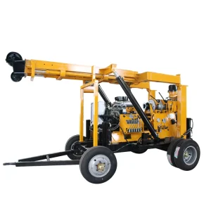 Xy 3 Diesel Rotary Borehole Drilling Rig Machine with Gearbox Motor and Bearing 600m Depth Easy Operation
