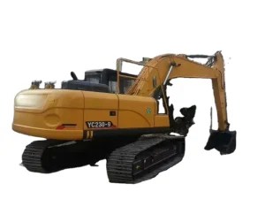 YC230-9 23T Track Hoe Excavator Wear Resistant Steel Track Operator Protection Cab Ready Stock