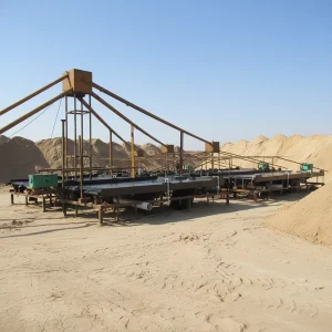 YC(S) Gold Spiral Separator Ore Processing Equipment High Rigidity Motor 220V 380V 650KG High Recovery Rate Rough