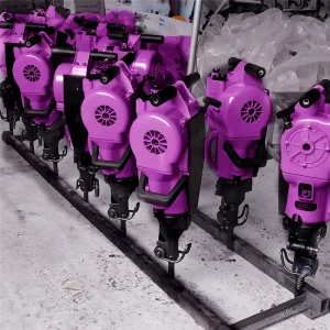 YN27C Rock Drilling Machine Vertically Downwards and Horizontally Upwards Blasting Holes Gasoline Rock Drill Machine